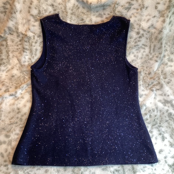 ST.JOHN  Sequin Knit Top - Picture 3 of 4